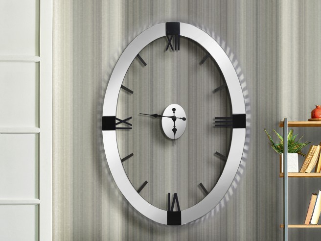 RELOJ DE PARED ·TIMES· OVAL