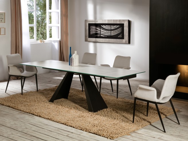 MESA COMEDOR EXT.·ALAI· BLANCA