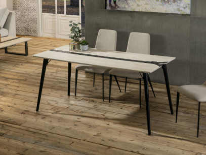 DINING TABLE· ZIGZAG·162X80