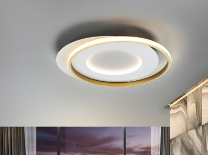 ·LIMBOS· CEILING LAMP, WHITE/GOLD