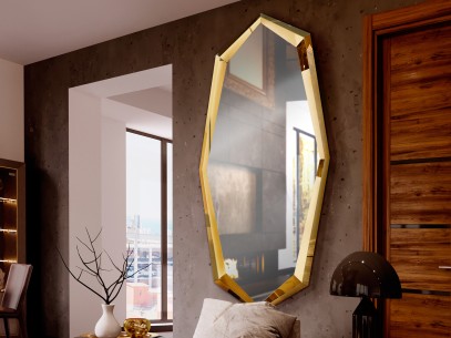 ·LONDON· MIRROR, GOLD