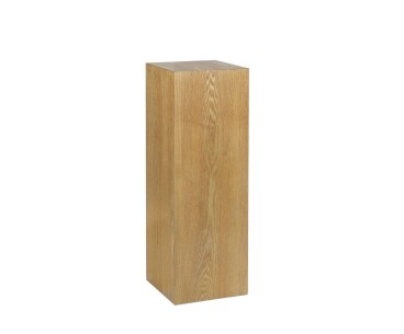 Peana madera natural 80cm alto