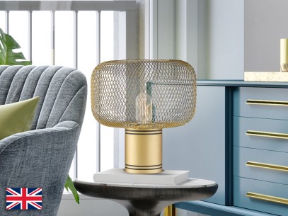 OSIRIS - TABLE LAMP 1L GOLD UK