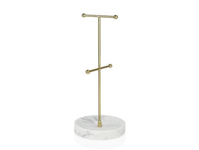 Gold and marble jewelry holder KIMBERLY