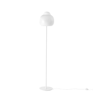 Floor lamp made of white...