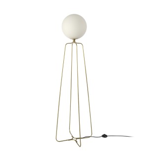 Floor lamp with body made...