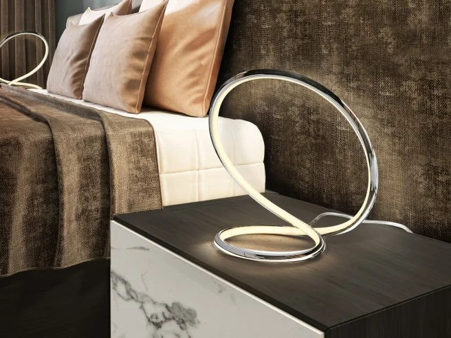 ·INFINITO· TABLE LAMP, CHROME