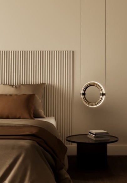 Lámpara colgante metal negro mate Elli AROMAS