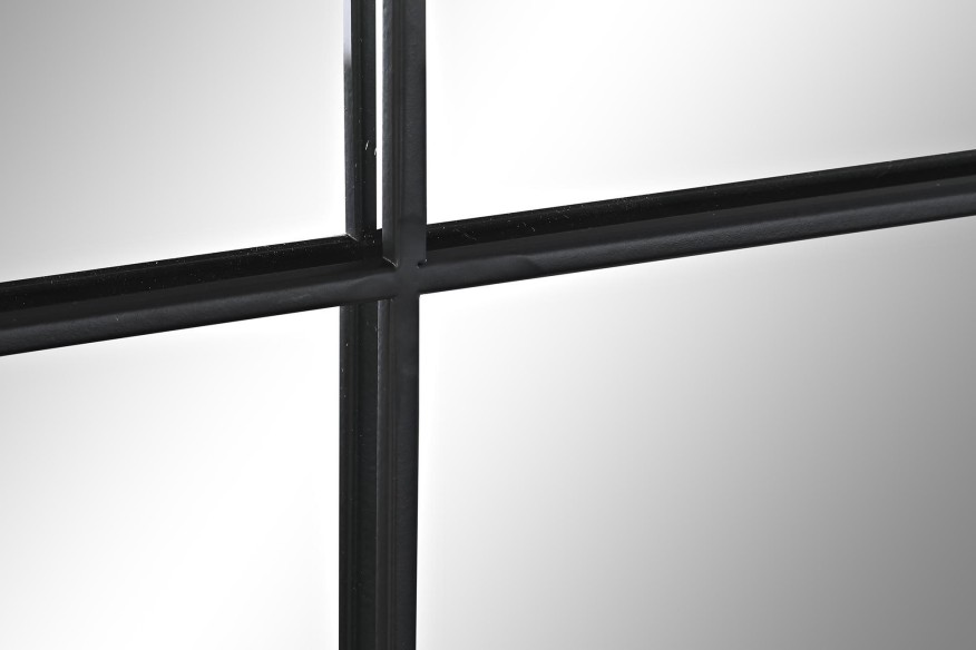 copy of Espejo hierro cristal ventana dorado 150X2X60cm