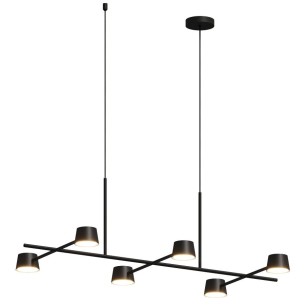 Lámpara colgante NERA en negro mate 2