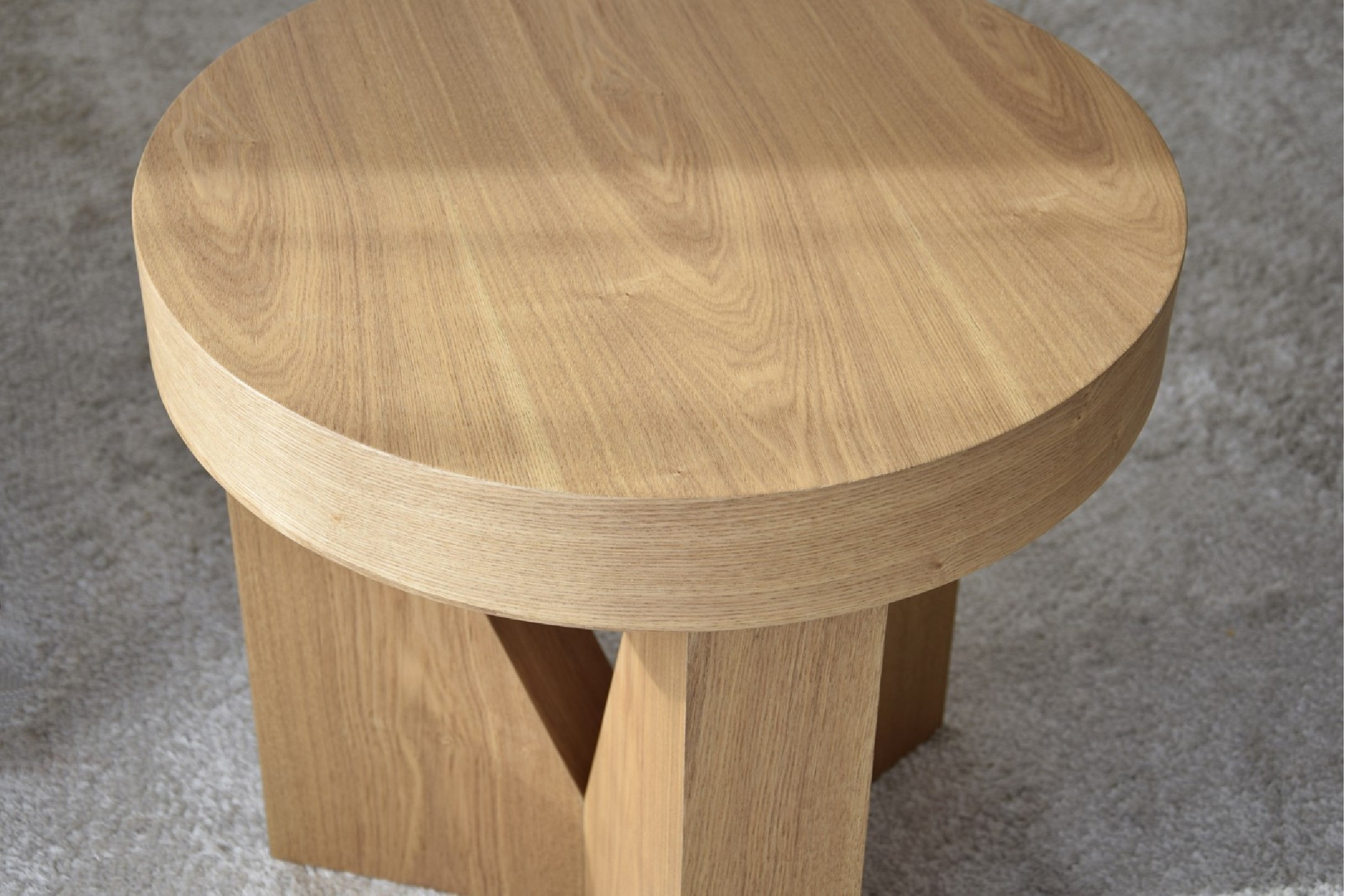 Mesa auxiliar Mocca Madera Fresno natural