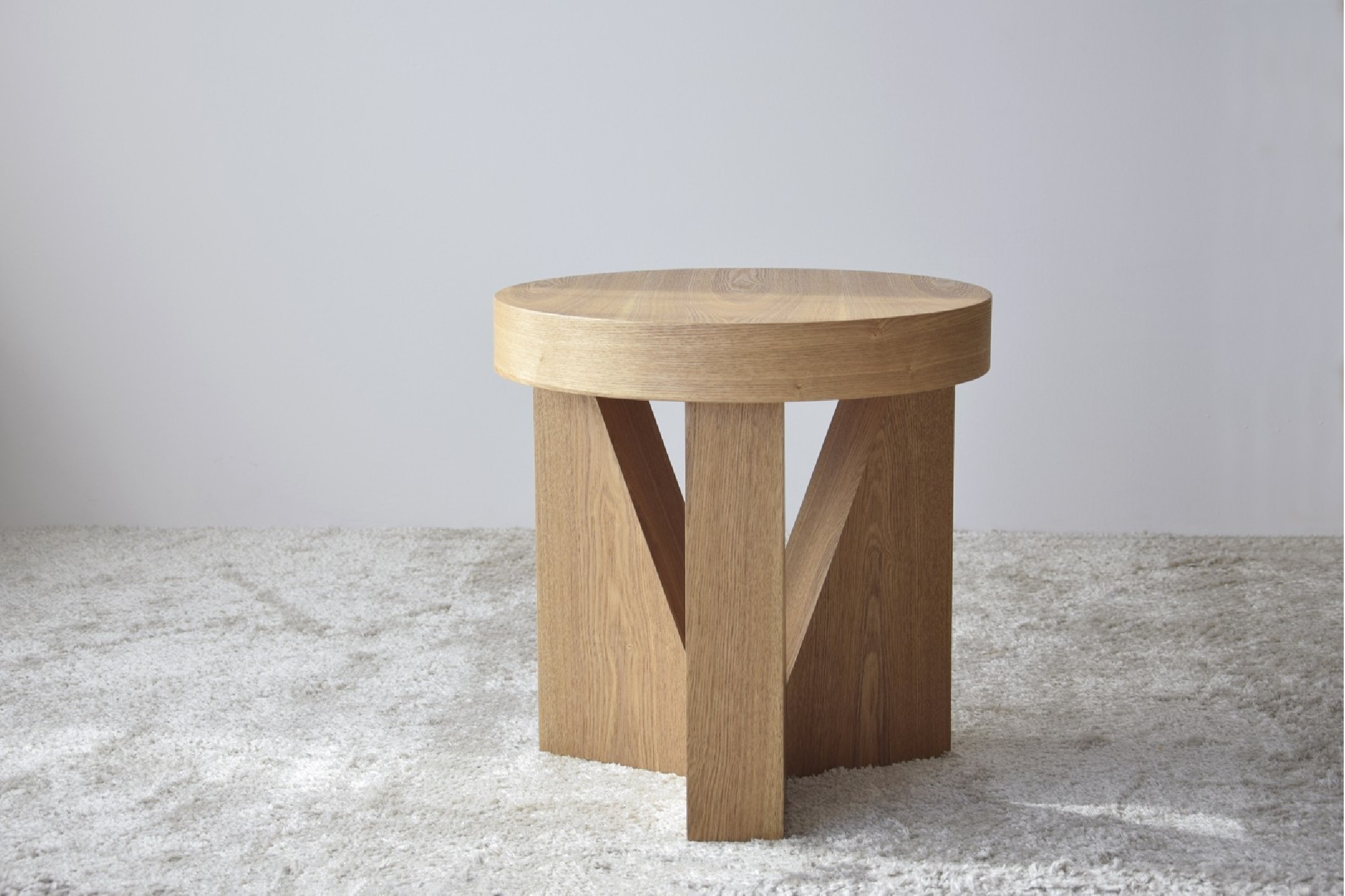 Mesa auxiliar Mocca Madera Fresno natural