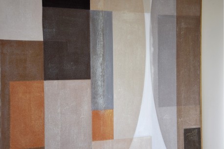 Cuadro abstracto cálidos N1 2