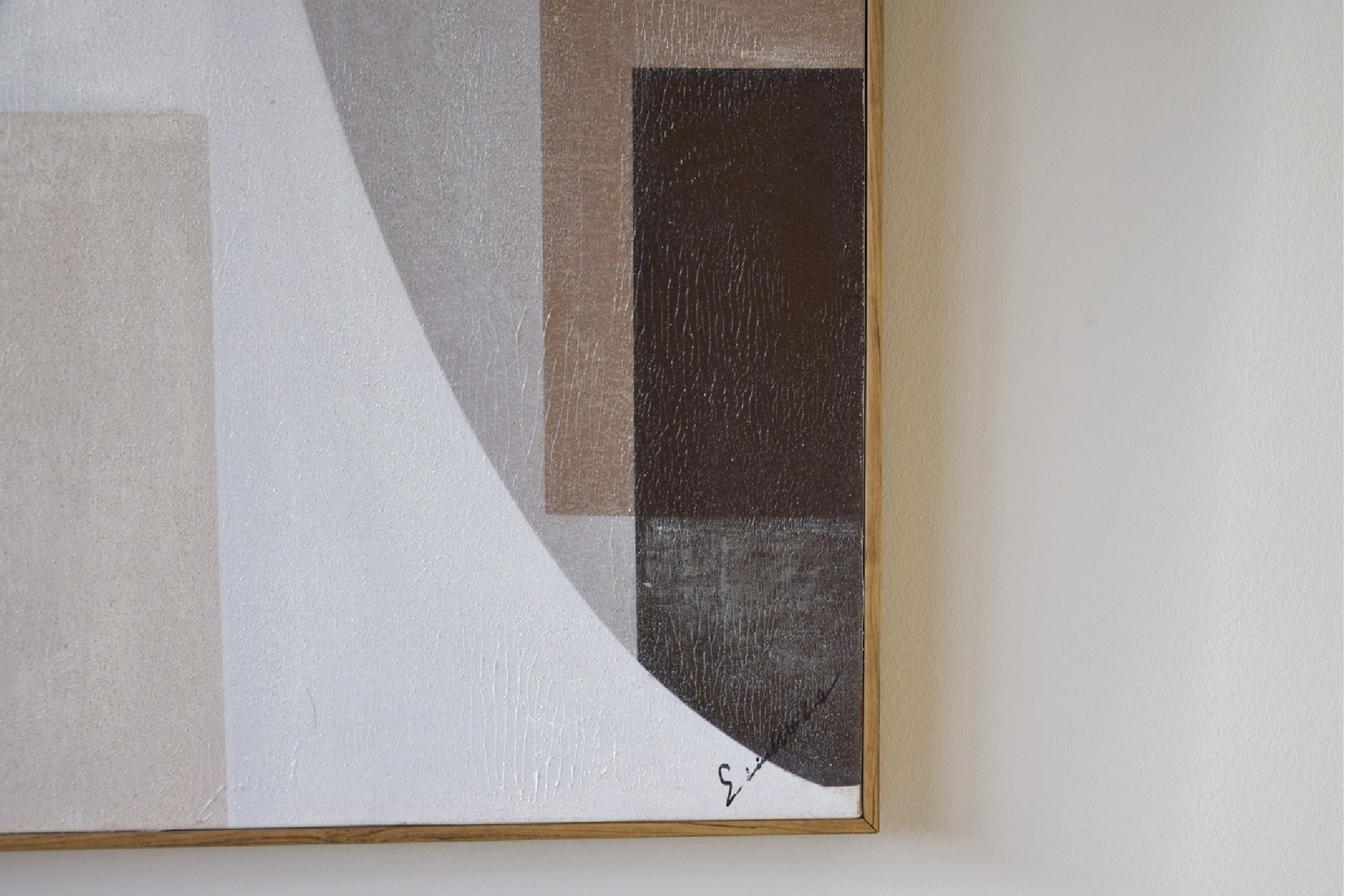 Cuadro abstracto cálidos N1