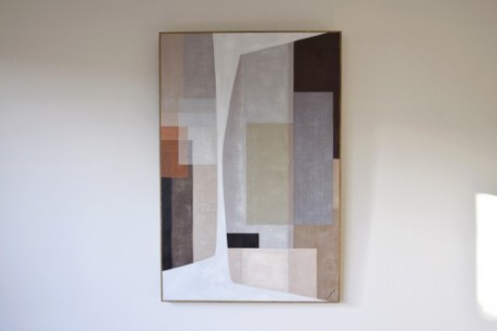 Cuadro abstracto cálidos N2