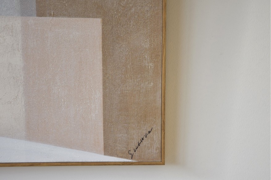 Cuadro abstracto cálidos N2