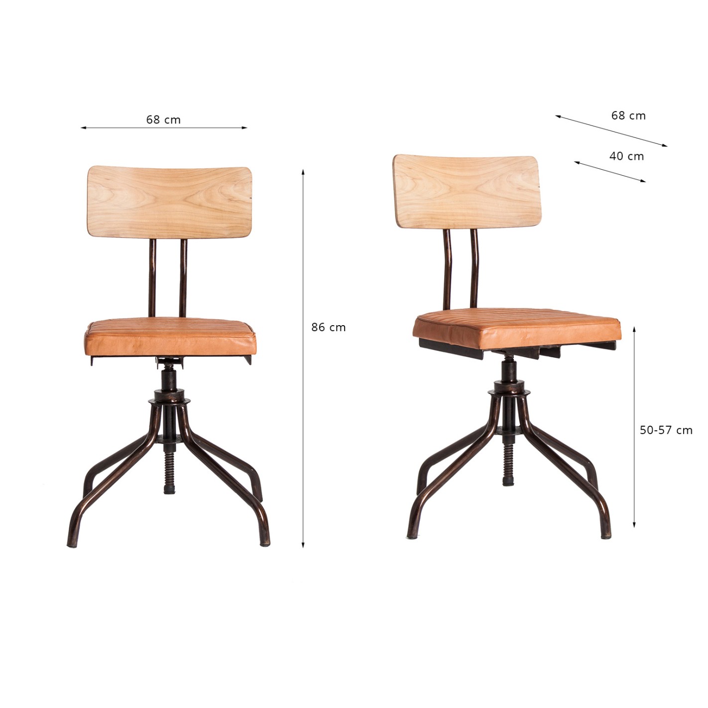 SILLÓN GIRATORIO STRYI