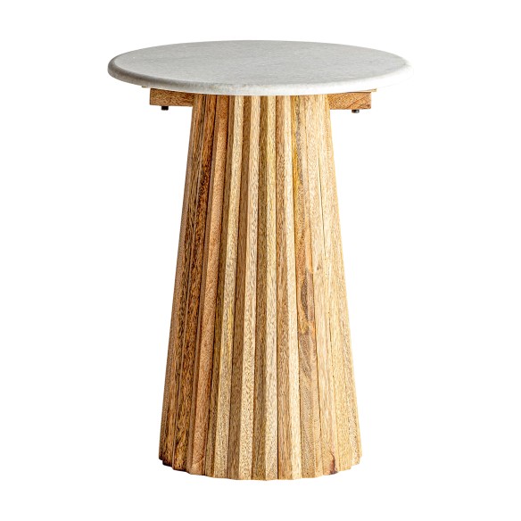 MESA BAR PLISSÉ WOOD