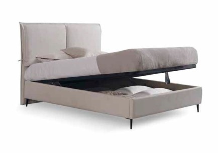 Cama canapé Itaca con patas a medida