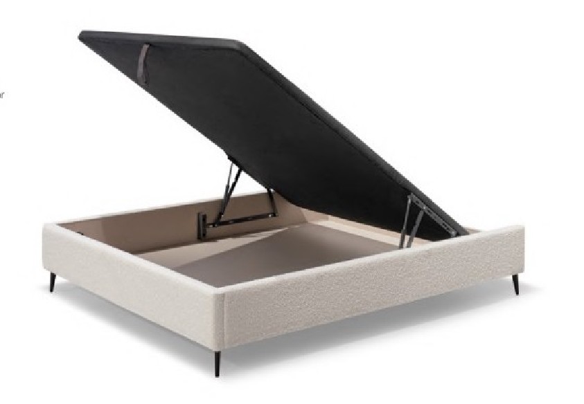 Cama canapé Itaca con patas a medida