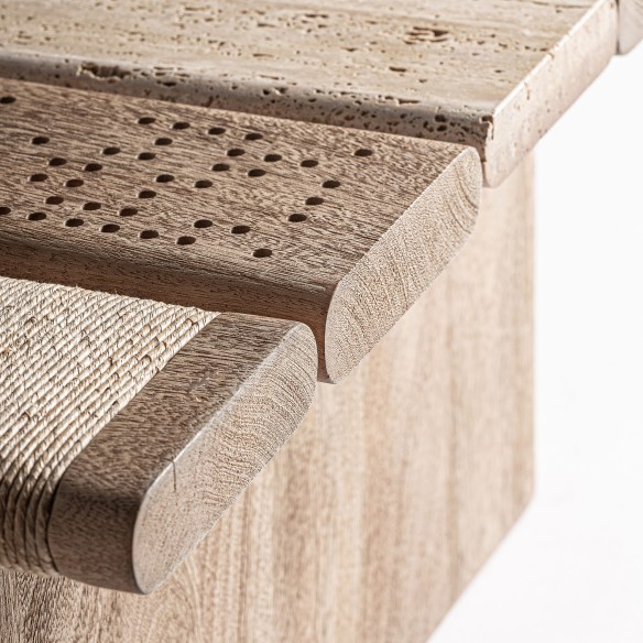 MESA DE CENTRO JACQUARD