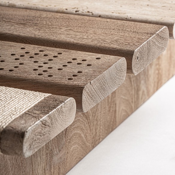 MESA DE CENTRO JACQUARD