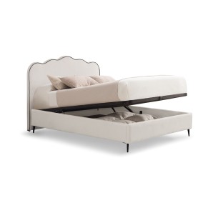 Cama Andros con canapé con patas a medida