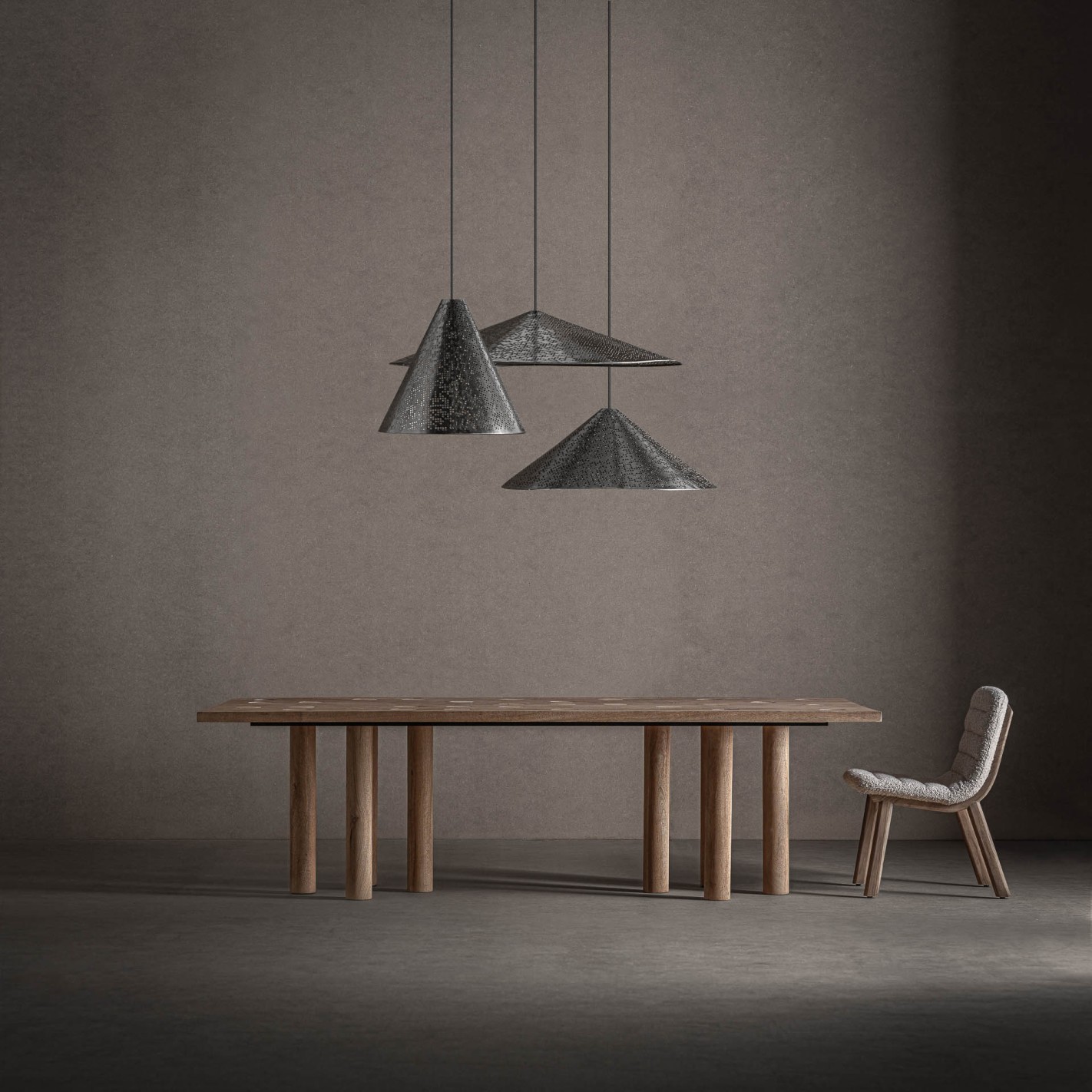 MESA COMEDOR JACQUARD