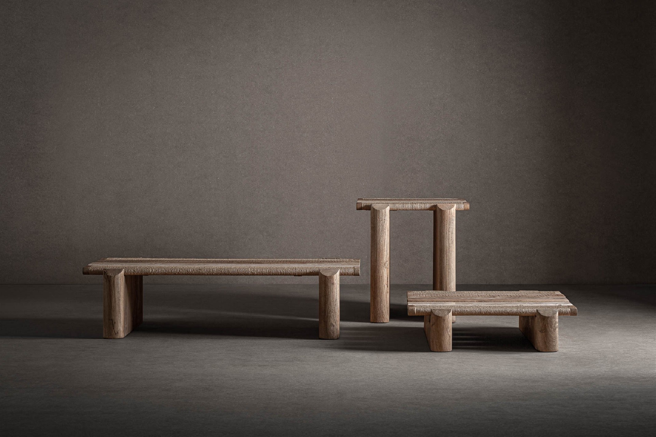 MESA DE CENTRO JACQUARD