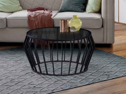 CIROS - COFFEE TABLE MATT BLACK