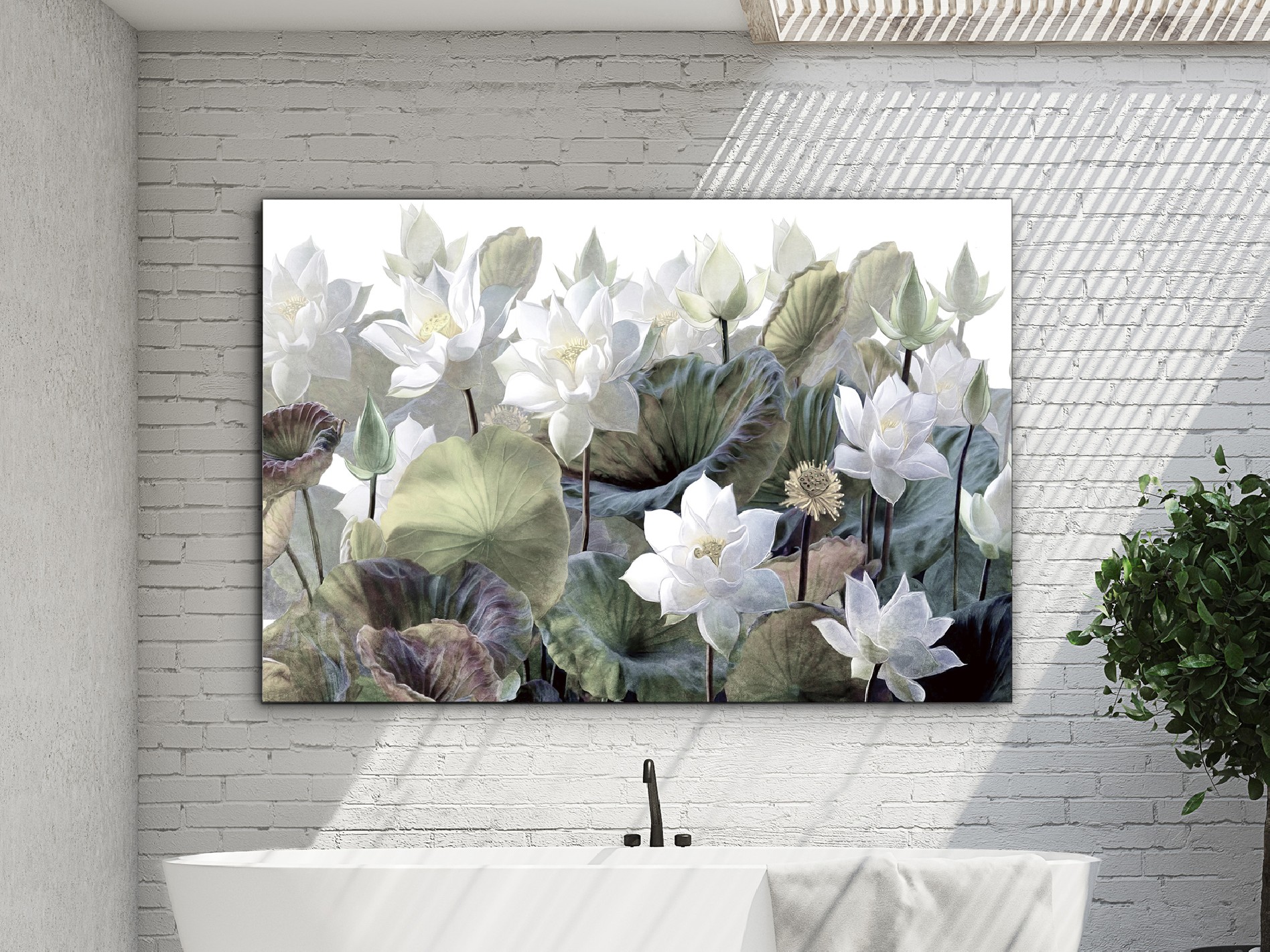 NENUFARES I- FOTOGRAFIA 150x100