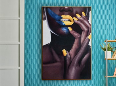 LIENZO IMPRESO ·ORISA· 80x120