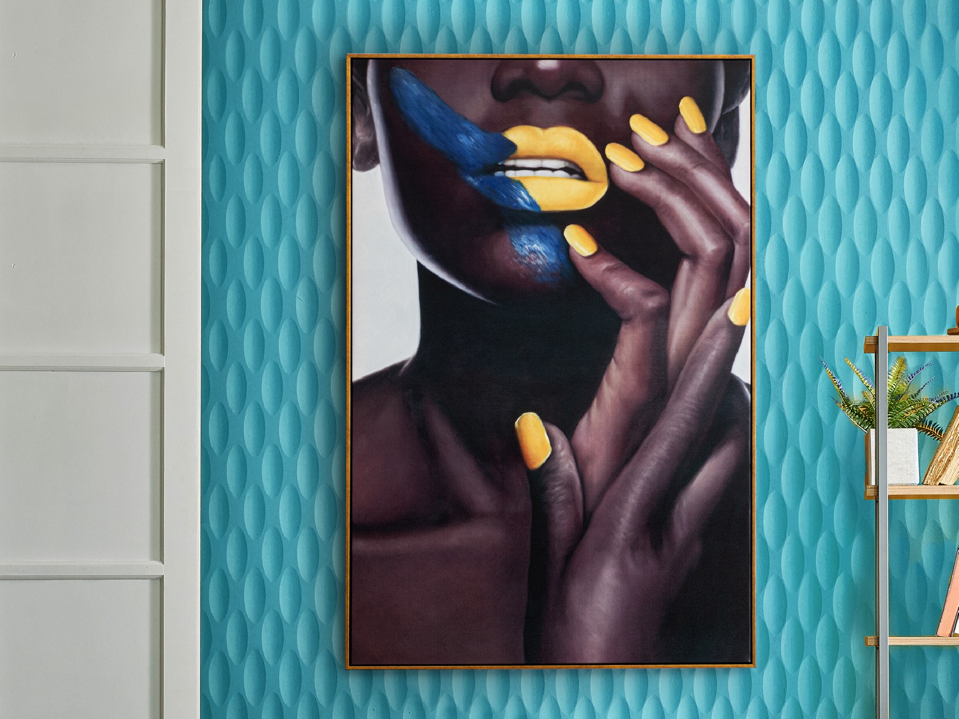 LIENZO IMPRESO ·ORISA· 80x120