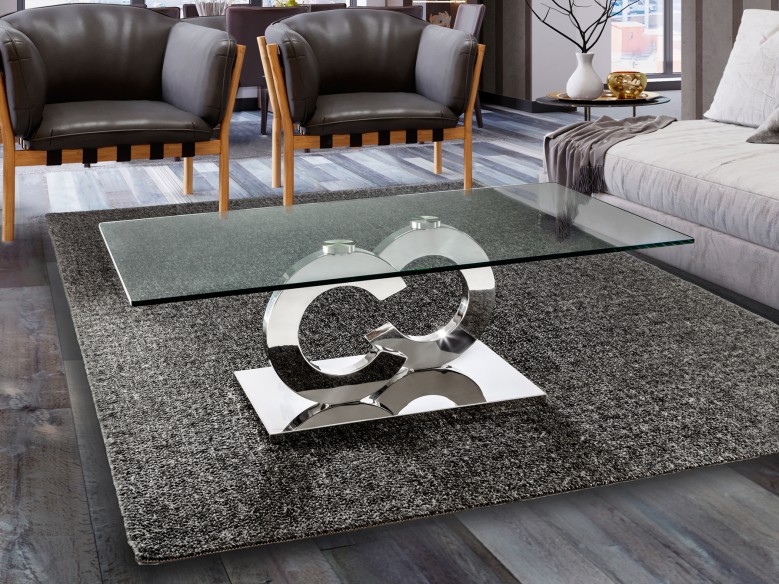 ·CASANDRA· COFFEE TABLE, STEEL