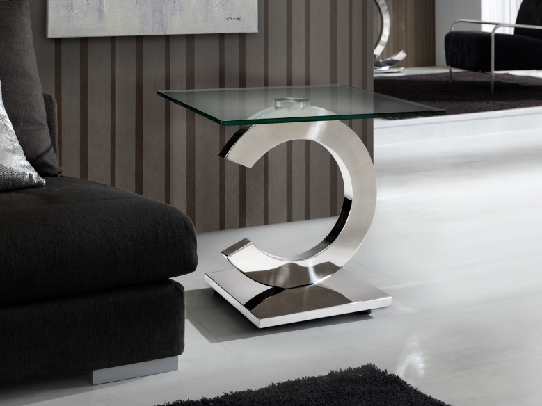 ·CASANDRA· CORNER TABLE, STEEL