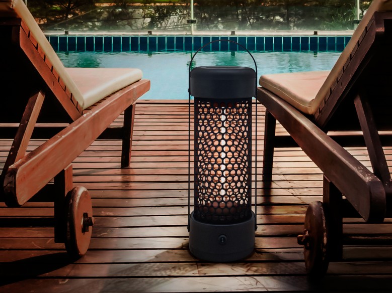 ·HEAT BLACK· LANTERN HEATER 1200W
