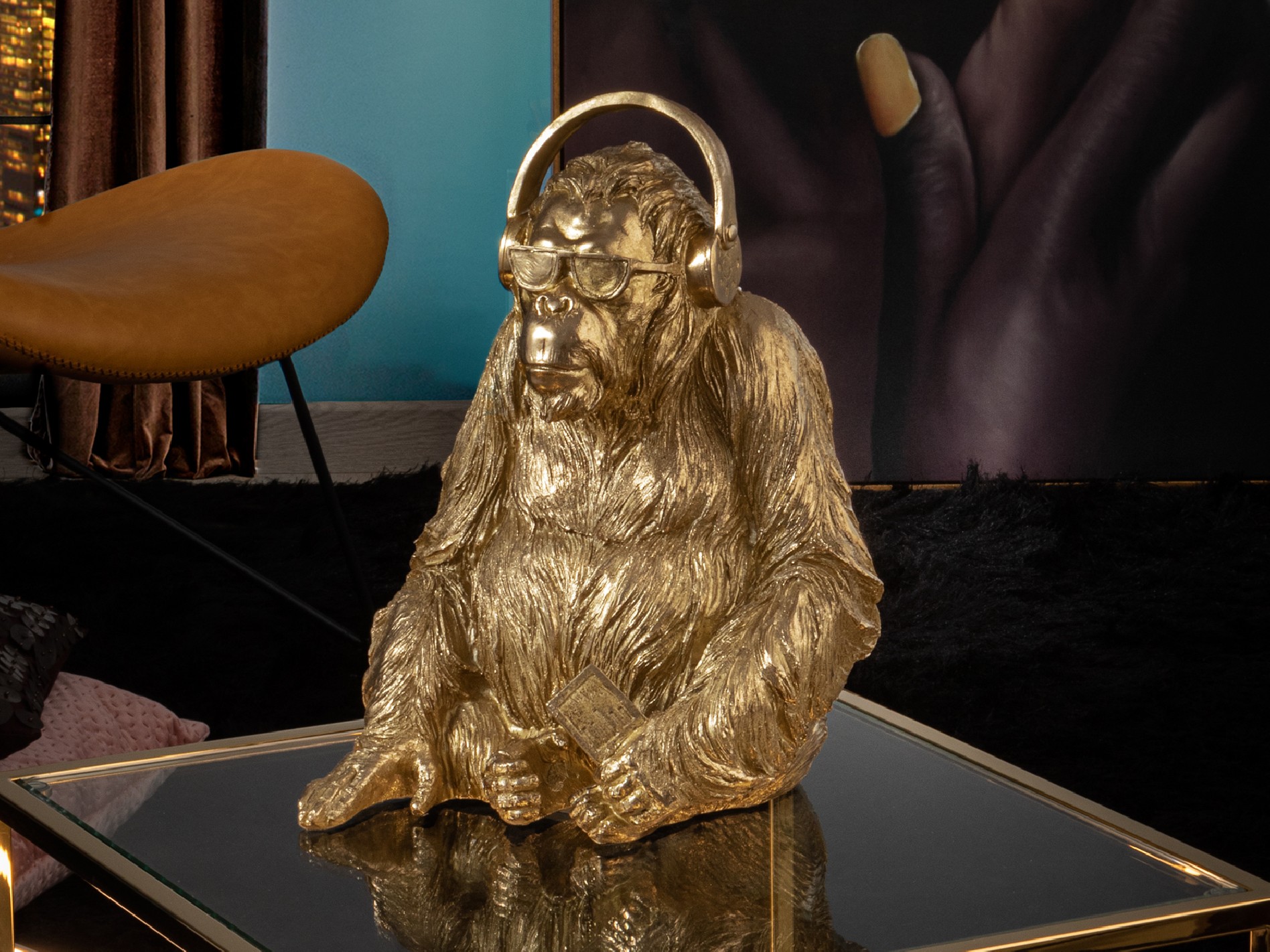 ·ORANGUTAN MUSIC· GOLDEN FIGURE, MEDIUM