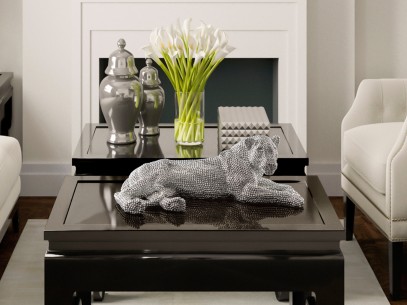 ·LEONA· SMALL FIGURE, SILVER