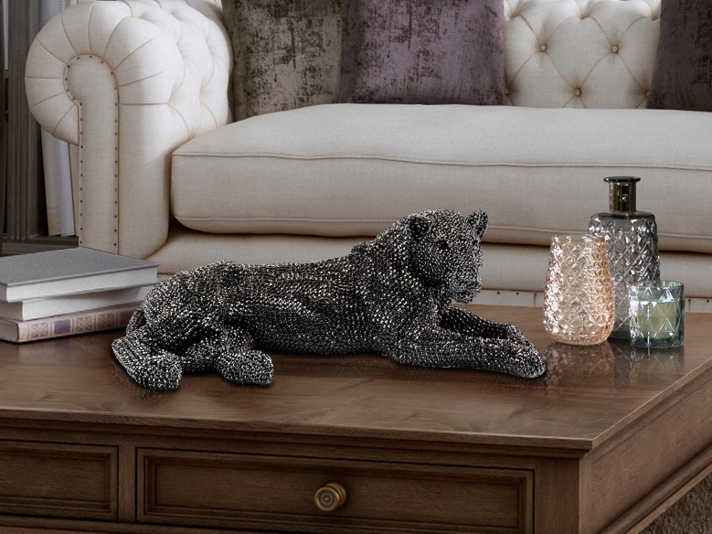 ·LEONA· SMALL FIGURE, BLACK