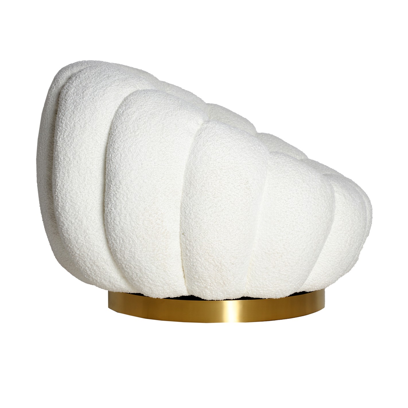 SILLÓN GIRATORIO BOUCLÉ CREST