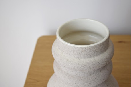 Jarrón cerámica terracota mate 2