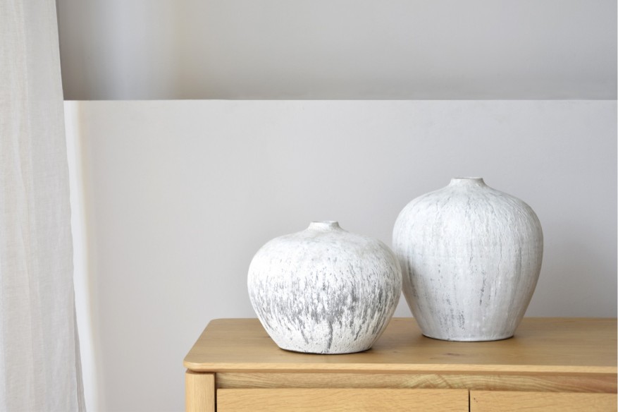 Jarrón cerámica alto LU