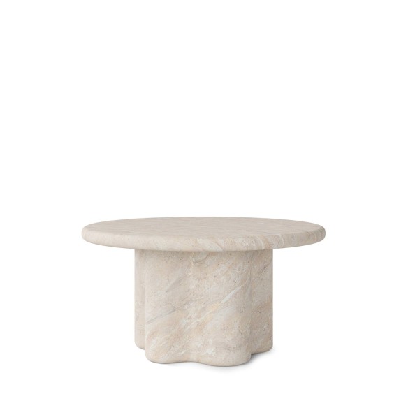 Mesa centro efecto travertino Giulia