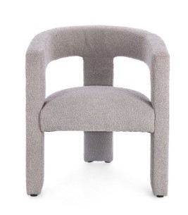 Sillón ISABELLA gris perla 2