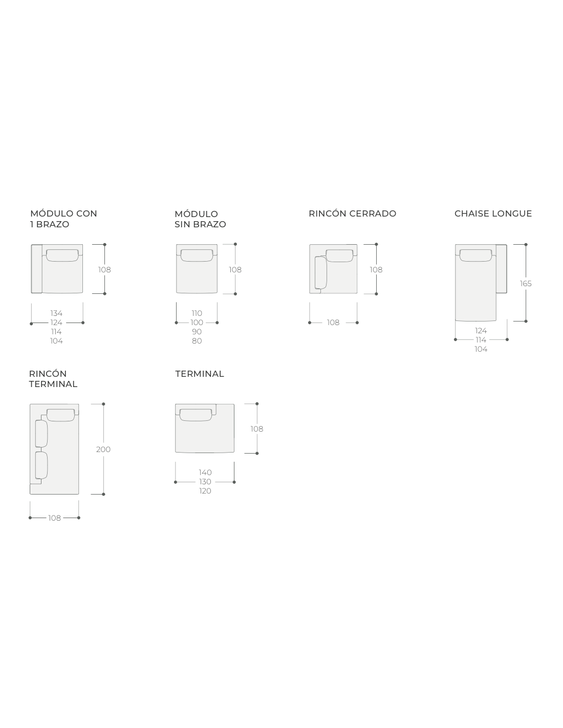 Sofá Ágora a medida