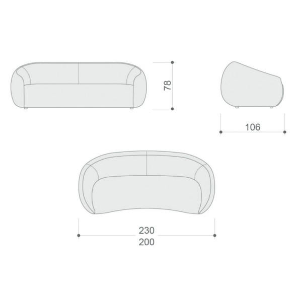 Sofá Coral a medida
