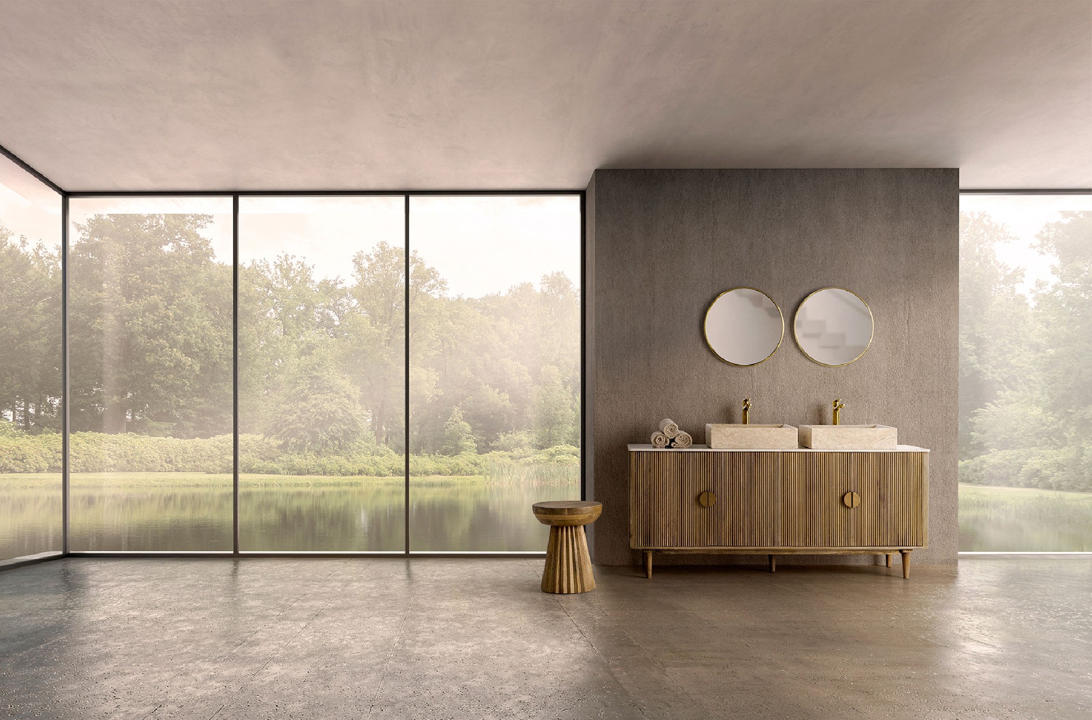 MESA AUXILIAR PLISSÉ WOOD