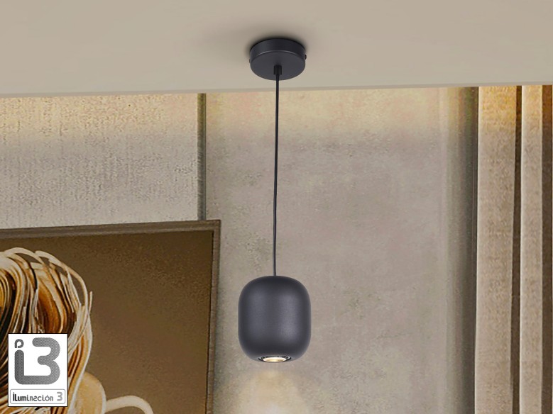 I3 - NIMES - LAMP 1L BLACK