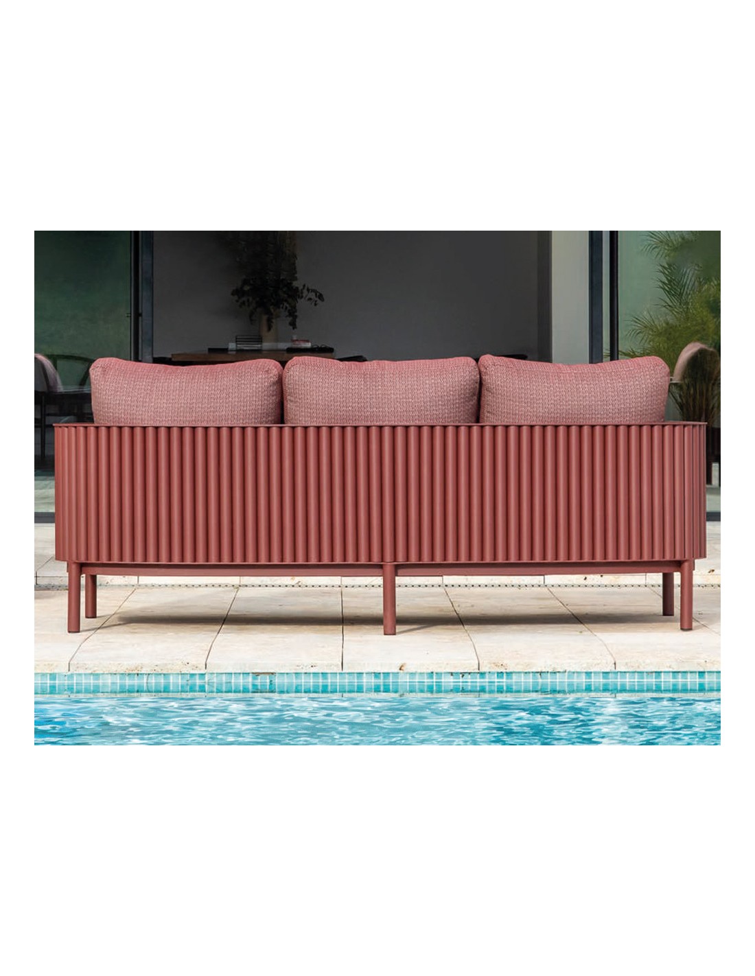 Set exterior MONACO granate