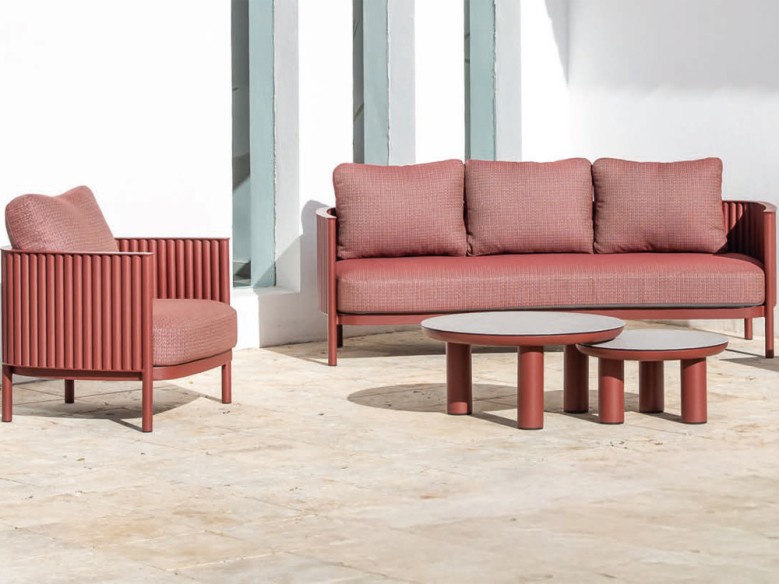 Set exterior MONACO granate